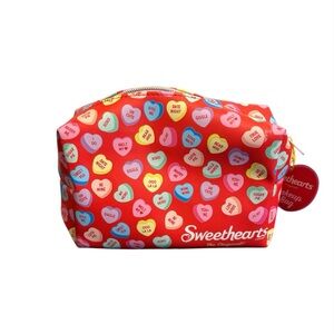 Sweethearts Red Cosmetic Bag